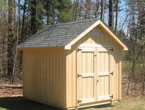a shed built in South Glens Falls